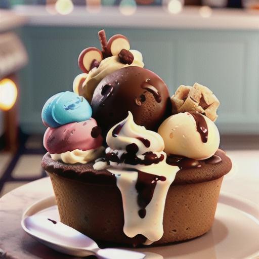 Malt Shoppe Memories Ice Cream Cookie Cake