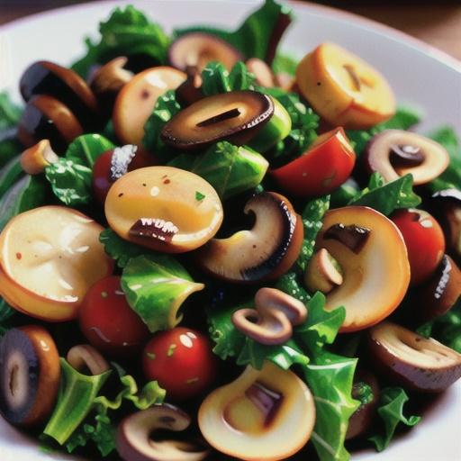 Kale and Mushroom Side