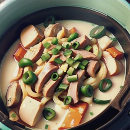 Instant Pot® Spicy Chicken Spaghetti Casserole with Frozen Chicken Breasts