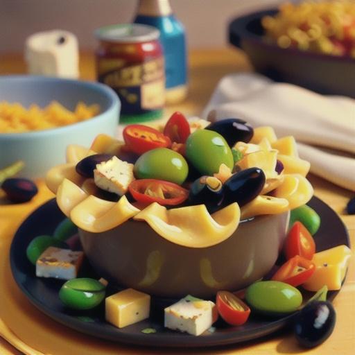 Kalamata Olive, Tomato, and Cheese Melt