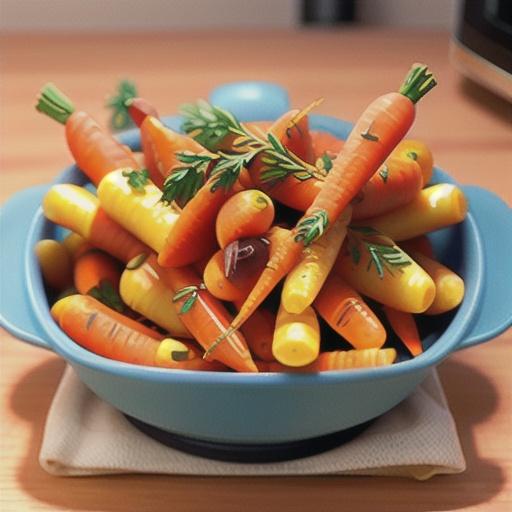Sous Vide Maple-Glazed Carrots
