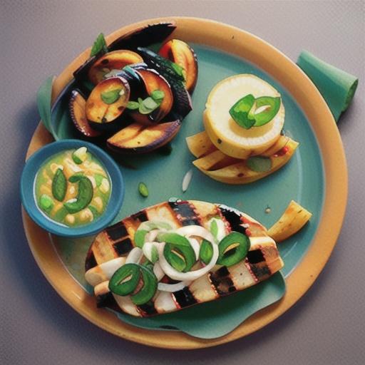 Grilled Curry-Coconut Chicken Breast