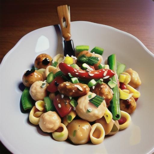 Chicken Sausage Tortellini Stir-Fry