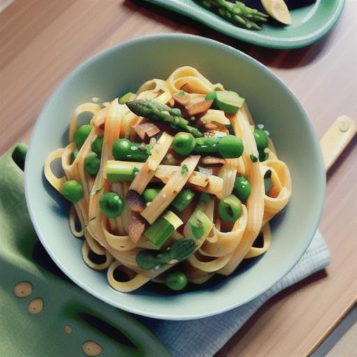 Cool and Light Pasta and Herbs