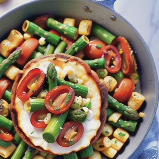 Baked Feta Pasta with Vegetables