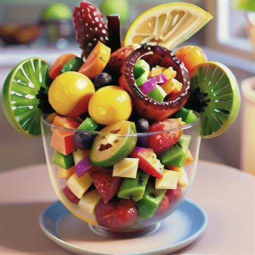 Gingered Fresh Fruit Salad