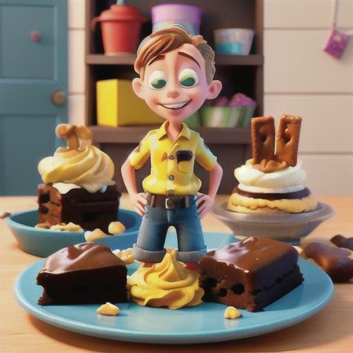 Peanut Butter Party Brownies