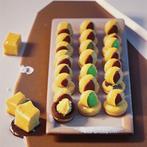 Passionfruit melting moments