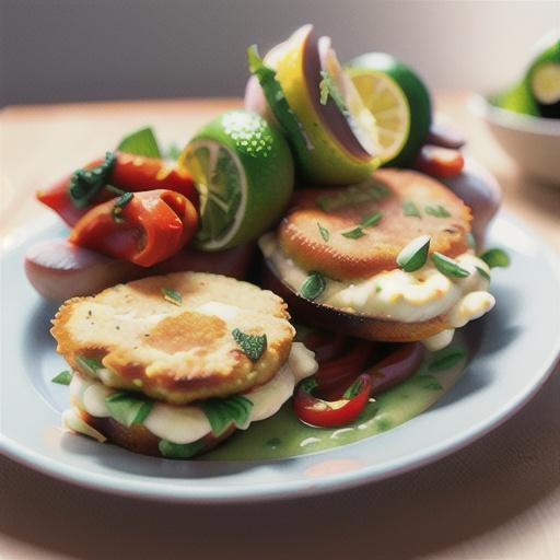 Lime & chilli fish cakes