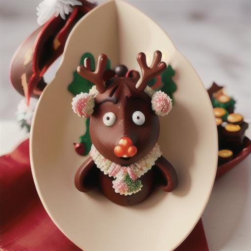 Chocolate Reindeer Cookies