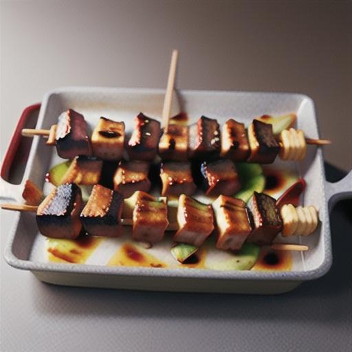 Barbecued Pork Skewers