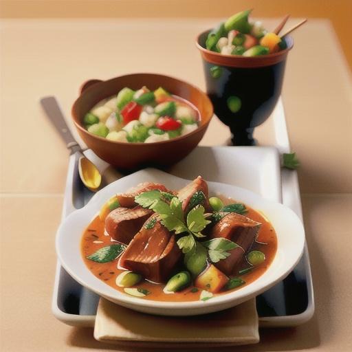 Massaman lamb shanks