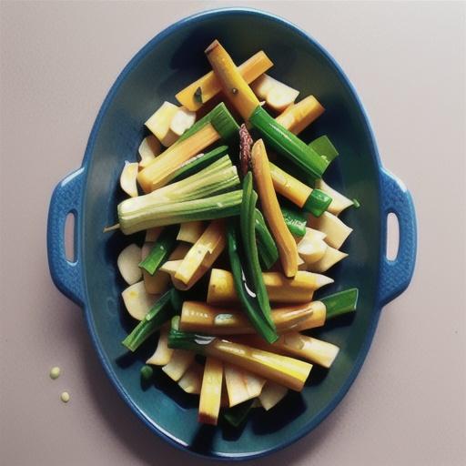 Sautéed Chard with Parsnip