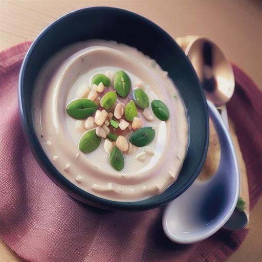 Vegan Creamy Mushroom and Farro Soup