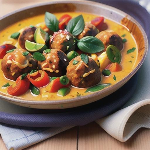 Easy Vegetarian Kofta Curry