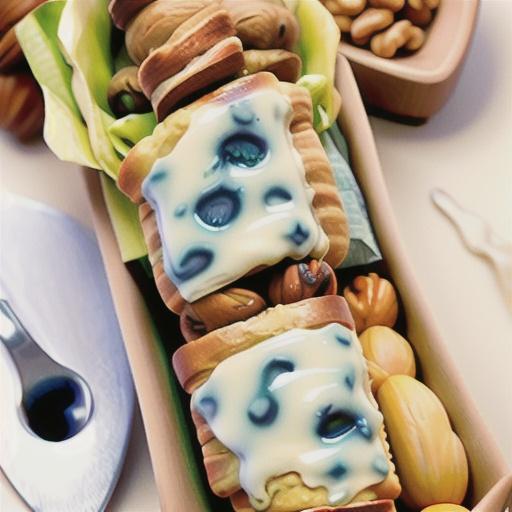 Walnut-Gorgonzola Baguettes