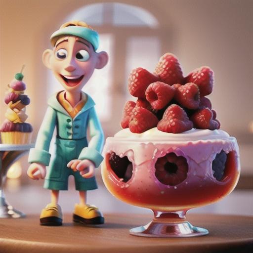 Raspberry prosecco jellies with panna cotta