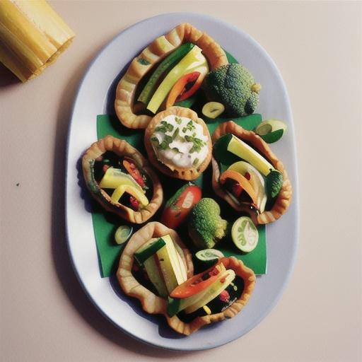 Curried vegetable hand pies