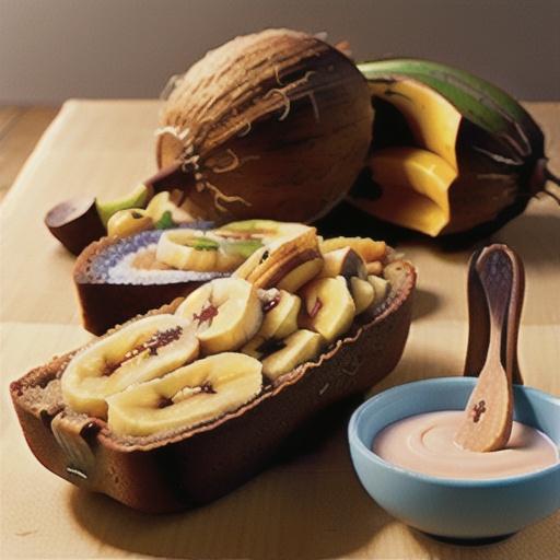 Hawaiian Coconut-Banana Bread