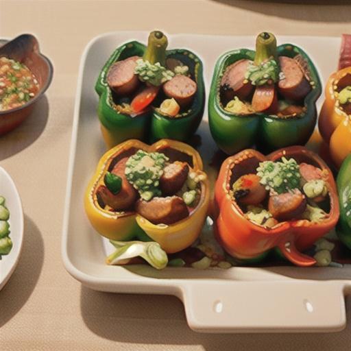 Cajun Style Stuffed Peppers
