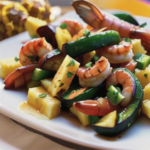 Shrimp and Pineapple Stir-Fry