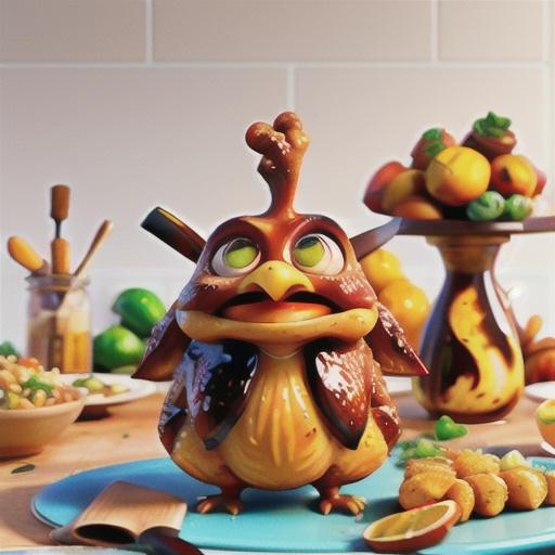 Balsamic and orange roast chicken