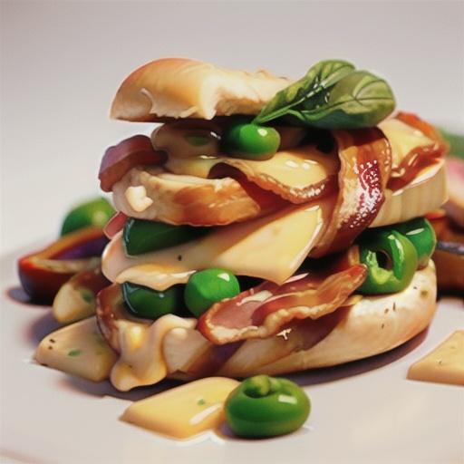 Bacon and cheese chicken