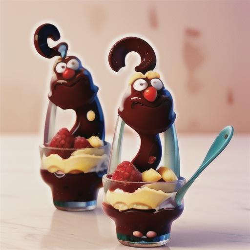 Mexican Chocolate-Raspberry Parfaits