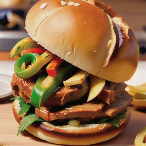 Slow-Cooker Chipotle Pulled-Pork Sandwiches