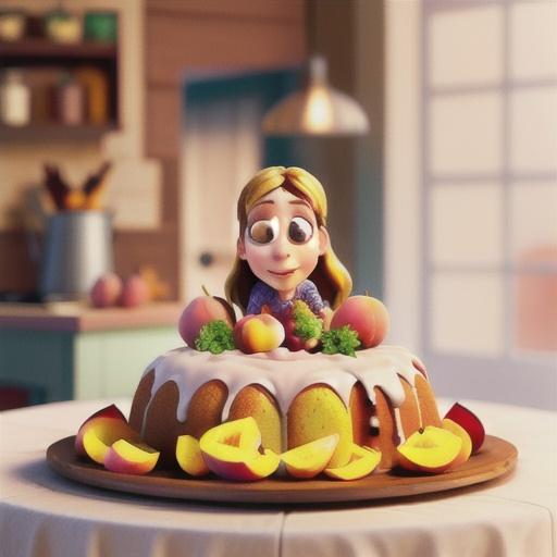 Kate's Peach Pound Cake