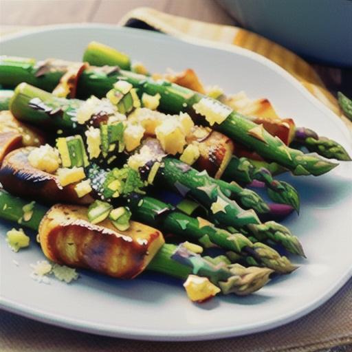 Roasted Asparagus with Parmesan