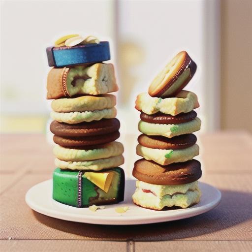 Lemon and almond ricotta biscuits