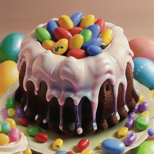 Jelly Bean Cake