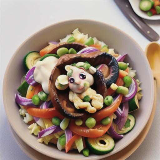 Cajun lamb with coleslaw