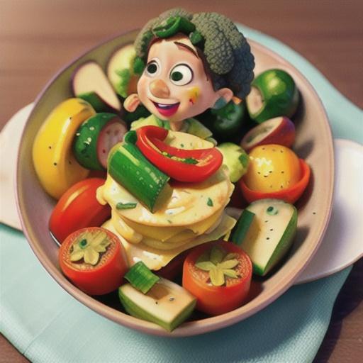 Steamed Vegetables with Chile-Lime Butter