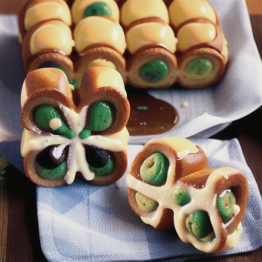 Checkerboard hot-cross buns