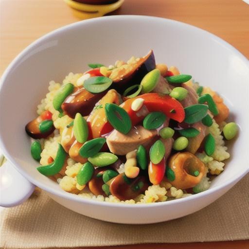 Chicken tagine with couscous