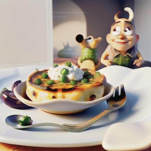 Lentil and Eggplant Moussaka