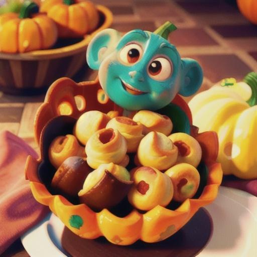 Pumpkin Dinner Crescents