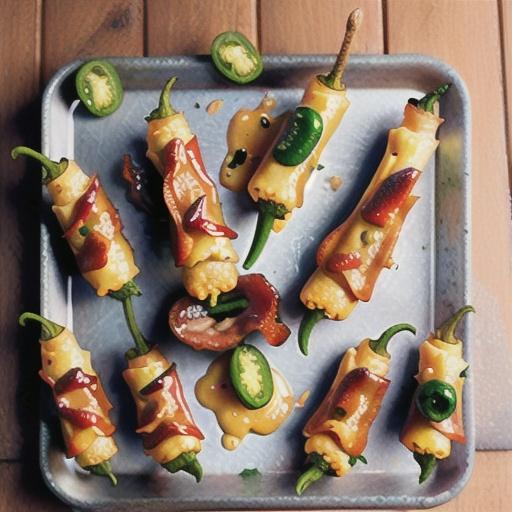 BBQ Bacon Jalapeño Poppers