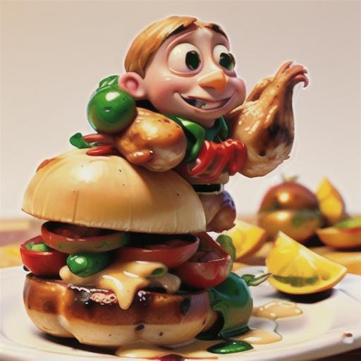 Chicken cordon bleu with roasted tomato potatoes