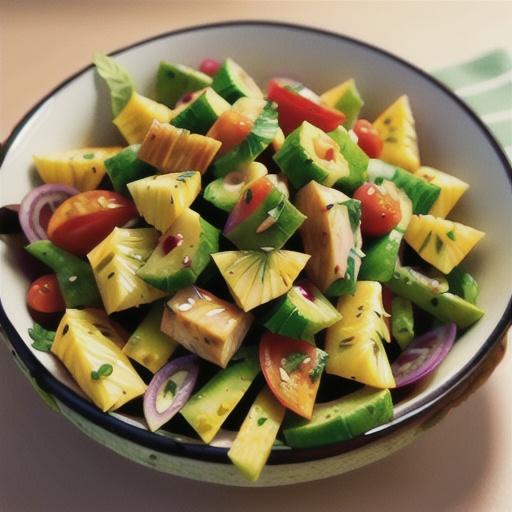 Avocado Pineapple Salad