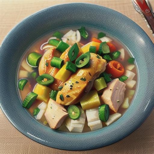 Hearty Chicken and Rice Soup