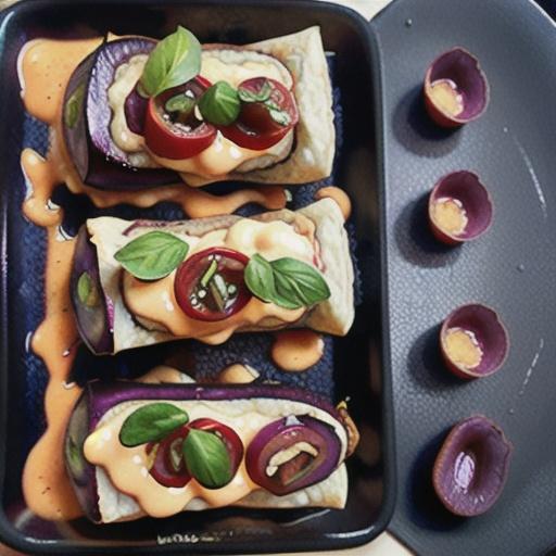 Moussaka roll-ups