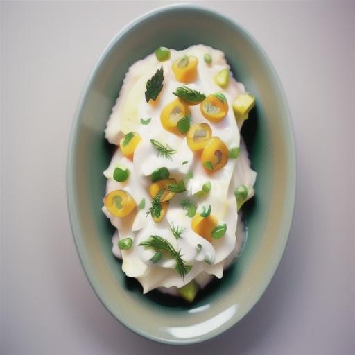 Mashed Rutabaga with Sour Cream and Dill