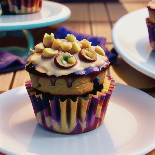 Browned Butter-Plum Muffins