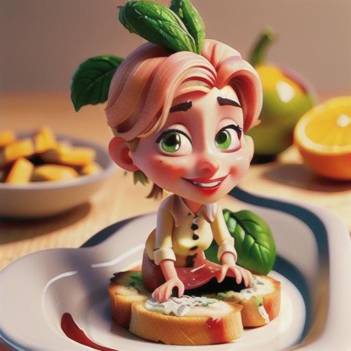 Orange-Prosciutto Crostini