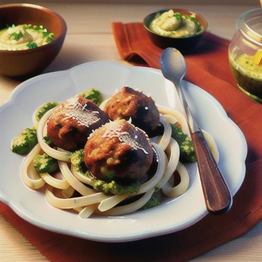 Turkey Pesto Meatballs