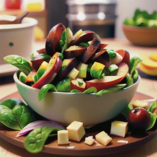 Spinach-Apple Salad