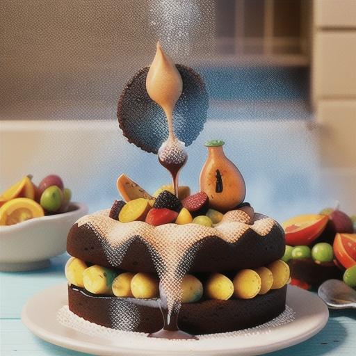 Prune & Armagnac cake